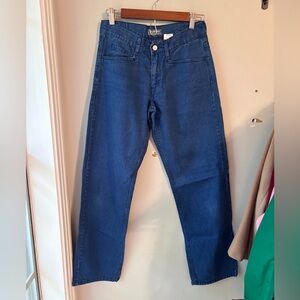 Levi’s Silvertab Dark Blue Straight Leg Jeans Low Rise 4-6